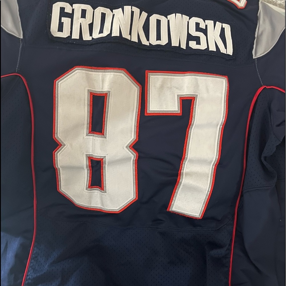 Gently used Rob Gronkowski New England Patriots Jersey. Make an offer.